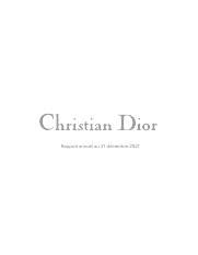 rapport annuel dior|christian dior annual report.